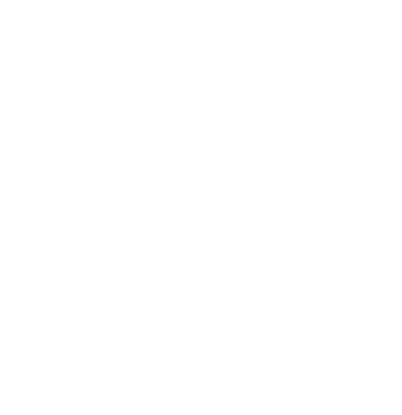 Warning badge with ribbon